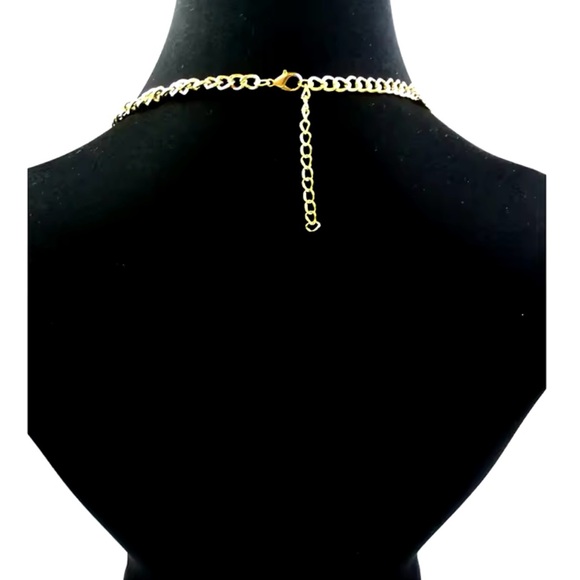 ✨BODY CHAINS IN GOLD-MULTI LAYER FASHION  BODY JEWELRY-TOP-CHOKER-NEW - Picture 5 of 6